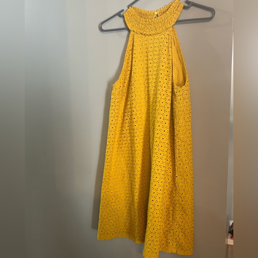 Zara Yellow Sleeveless Dress